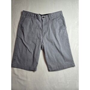Volcom Frickin Modern Stretch Shorts Mens 32 Heather Grey Chino‎ Skater